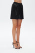 Medusa zipper detailed short